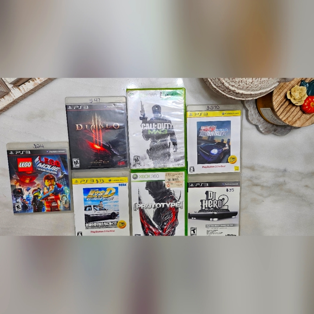 PS3/Xbox games